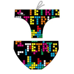 BAÑADOR NATACION CABALL. TETRIS