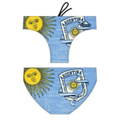BAÑADOR NATACION HOMBRE ARGENTINA VINTAGE 2013
