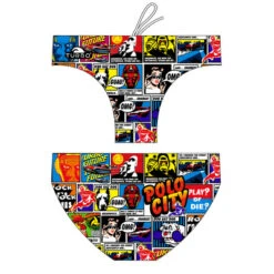 BAÑADOR NATACION HOMBRE COMIC POLO CITY