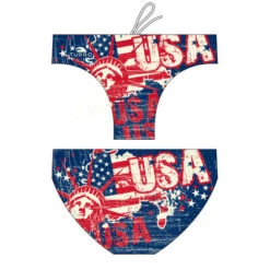 BAÑADOR NATACION HOMBRE USA VINTAGE MAP 2013