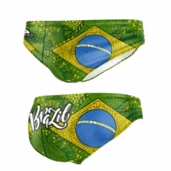 BAÑADOR WATERPOLO BRAZIL GREEN