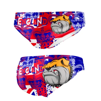 BAÑADOR WATERPOLO BULLDOG-ENGLAND-FLAG
