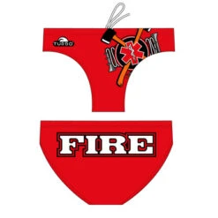 BAÑADOR WATERPOLO CABALL. FIRE