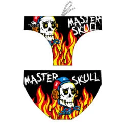 BAÑADOR WATERPOLO CABALL. MASTER SKULLS HALLOWEEN