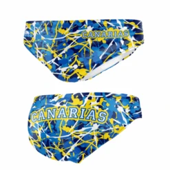 BAÑADOR WATERPOLO CANARIAS PAINT