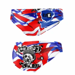 BAÑADOR WATERPOLO GOD SAVE PUNK