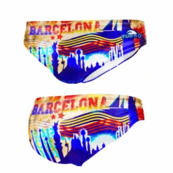 BAÑADOR WATERPOLO HOMBRE BARCELONA PAINT 2015