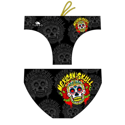BAÑADOR WATERPOLO HOMBRE MEXICAN SKULL 2014