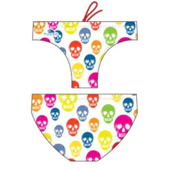 BAÑADOR WATERPOLO HOMBRE SKULLS COLORS