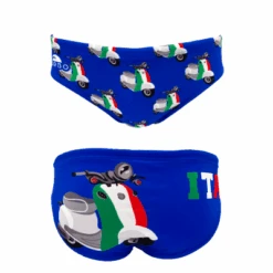 BAÑADOR WATERPOLO MOTO BLU