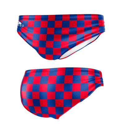 SQUARES MAN WATERPOLO SUIT
